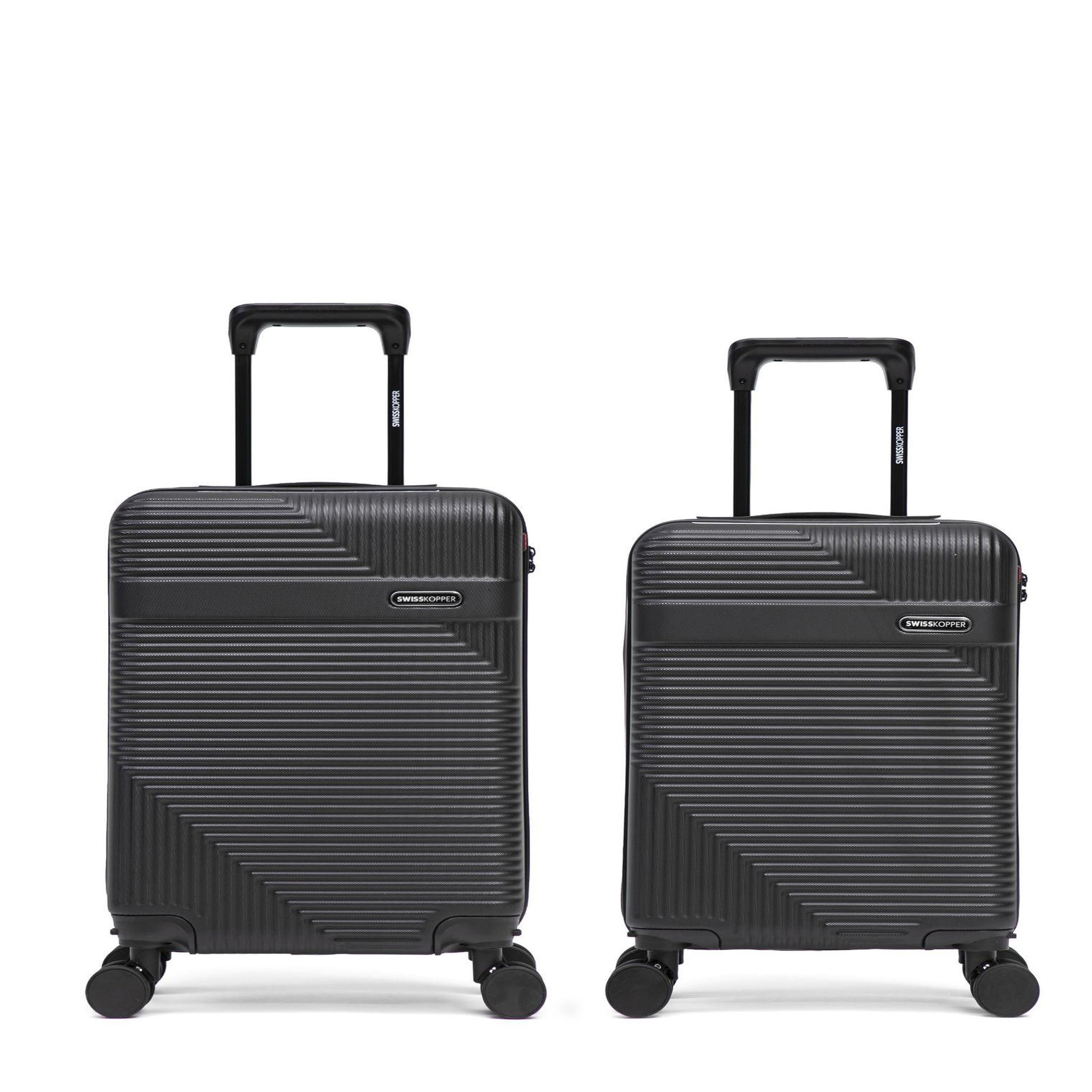 SWISS KOPPER Lot de 2 Valises Rigides Cabine et Cabine XS WOHLEN