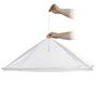 Voir la diapositive 2 : Paris Prix Cloche Alimentaire  Pliante  120cm Blanc