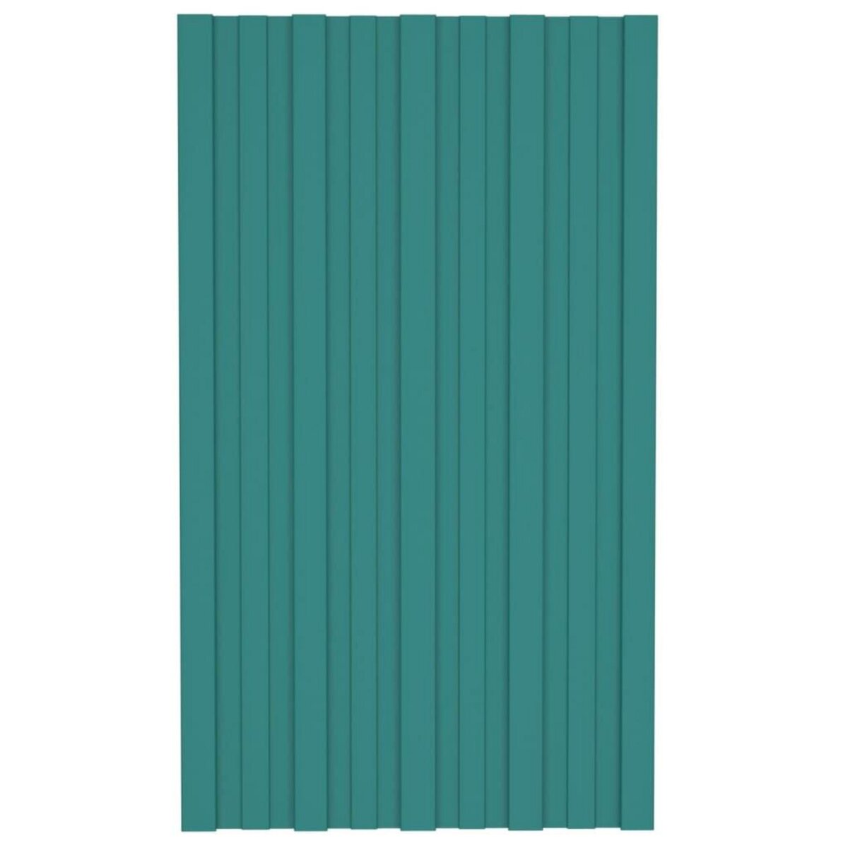 VIDAXL Panneaux de toiture 36 pcs Acier galvanise Vert 80x45 cm