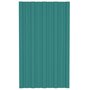 Voir la diapositive 2 : VIDAXL Panneaux de toiture 36 pcs Acier galvanise Vert 80x45 cm