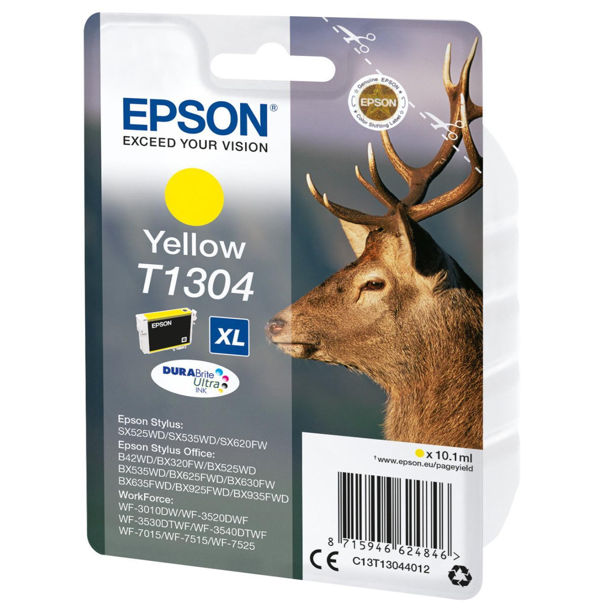Voir la diapositive 3 : Epson Epson stag t1304 cartouche d'encre 1 pièce(s) original jaune
