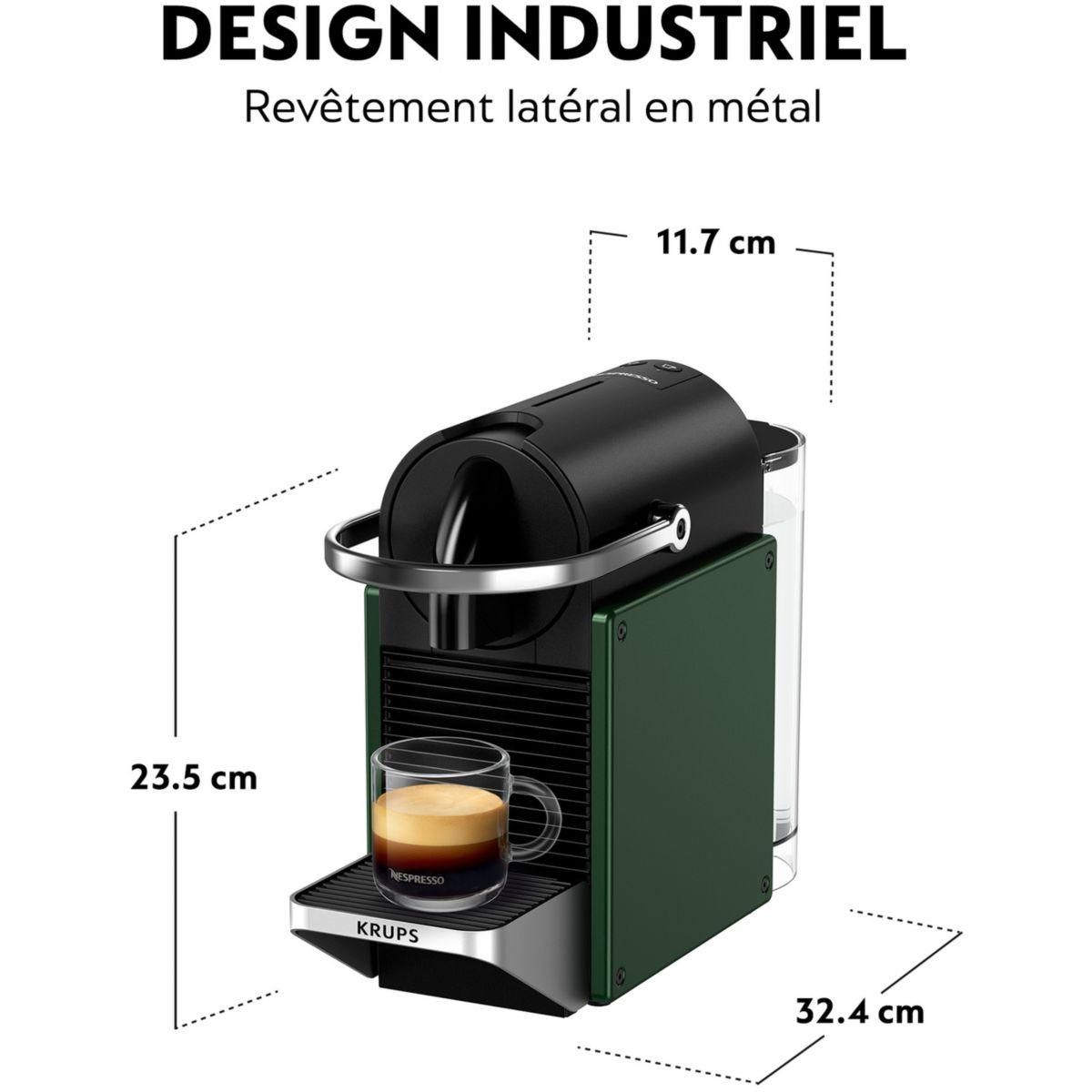 KRUPS Nespresso Pixie Redesign - Vert