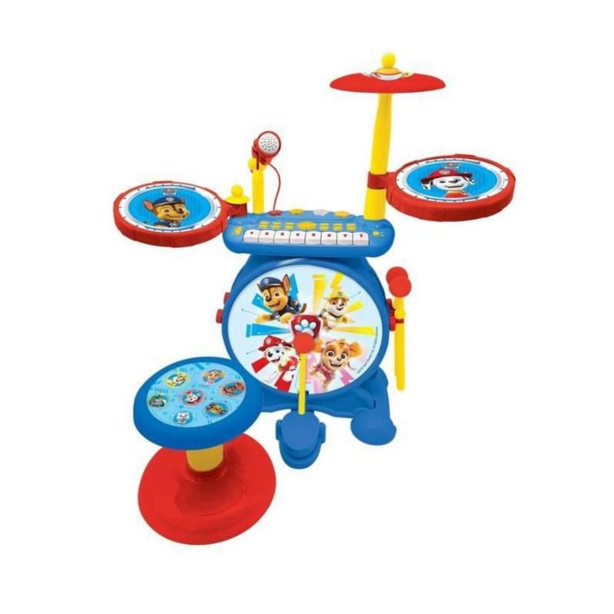 Lexibook Instrument de musique Lexibook Batterie électronique Paw Patrol Pat'Patrouille