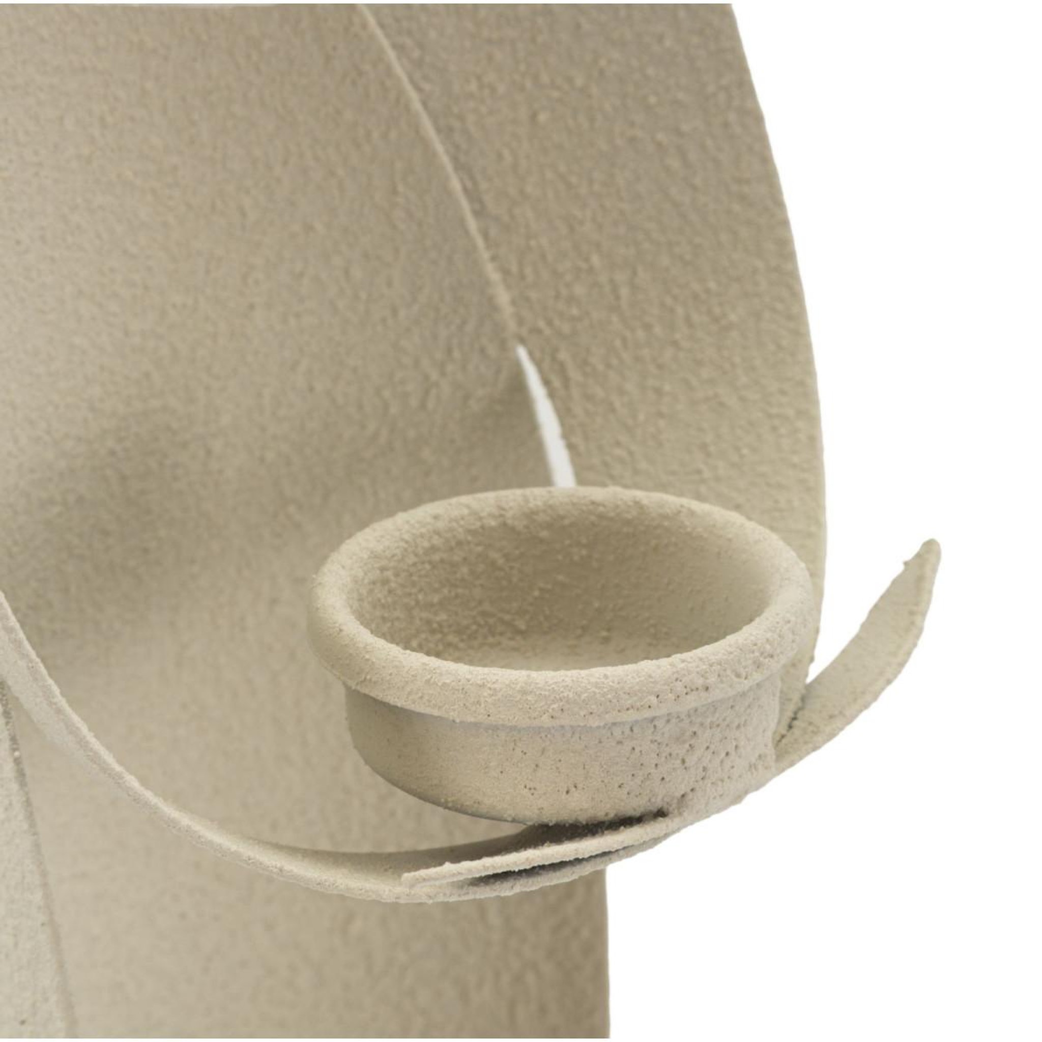 Voir la diapositive 4 : Paris Prix Bougeoir en métal  angel  30cm crème