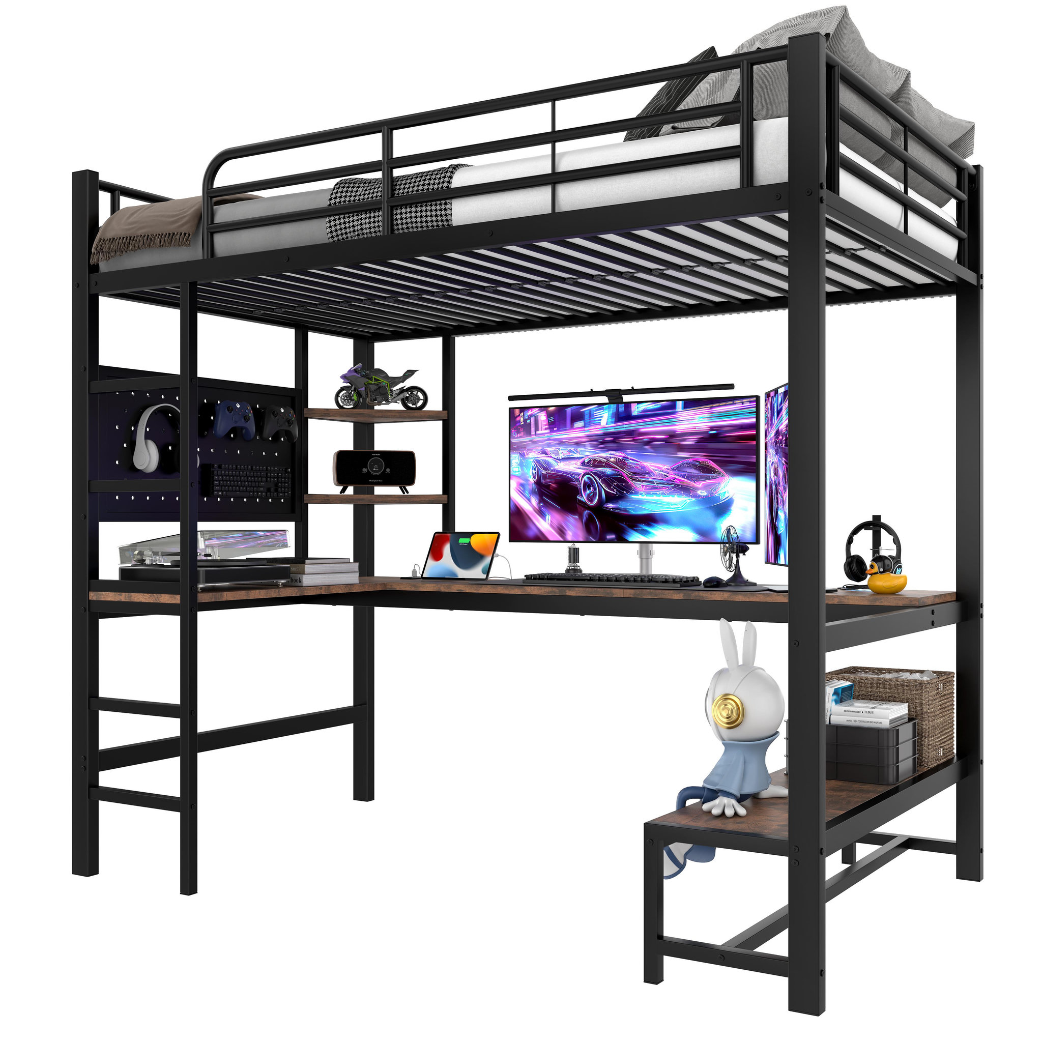 Voir la diapositive 1 : MERAX Lit mezzanine