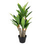 Voir la diapositive 1 : ATMOSPHERA Plante Artificielle Dracena  Onia  105cm Vert