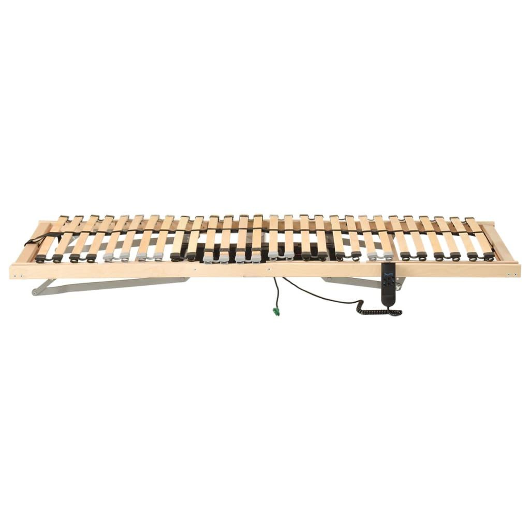 Voir la diapositive 5 : VIDAXL Sommier a lattes electrique sans matelas avec 7 zones 80x200 cm