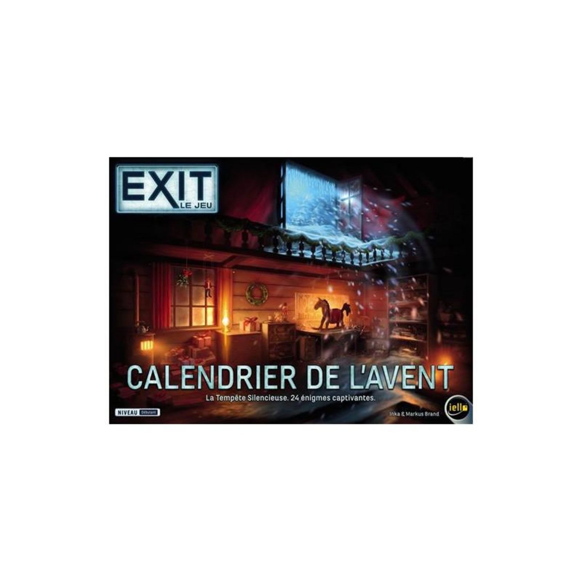 Iello Jeu d escape game Iello Exit Calendrier de l Avent La Tempête Silencieuse