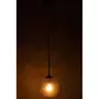 Paris Prix Lampe Suspension en Verre  Boule Pois  36cm Gris