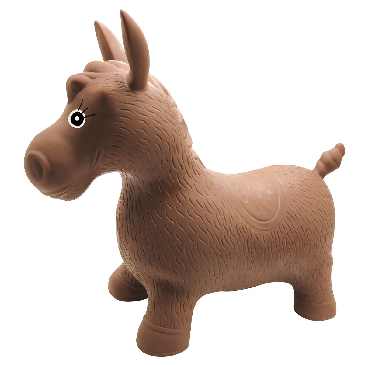 Lexibook Poney Sauteur Gonflable avec housse en peluche