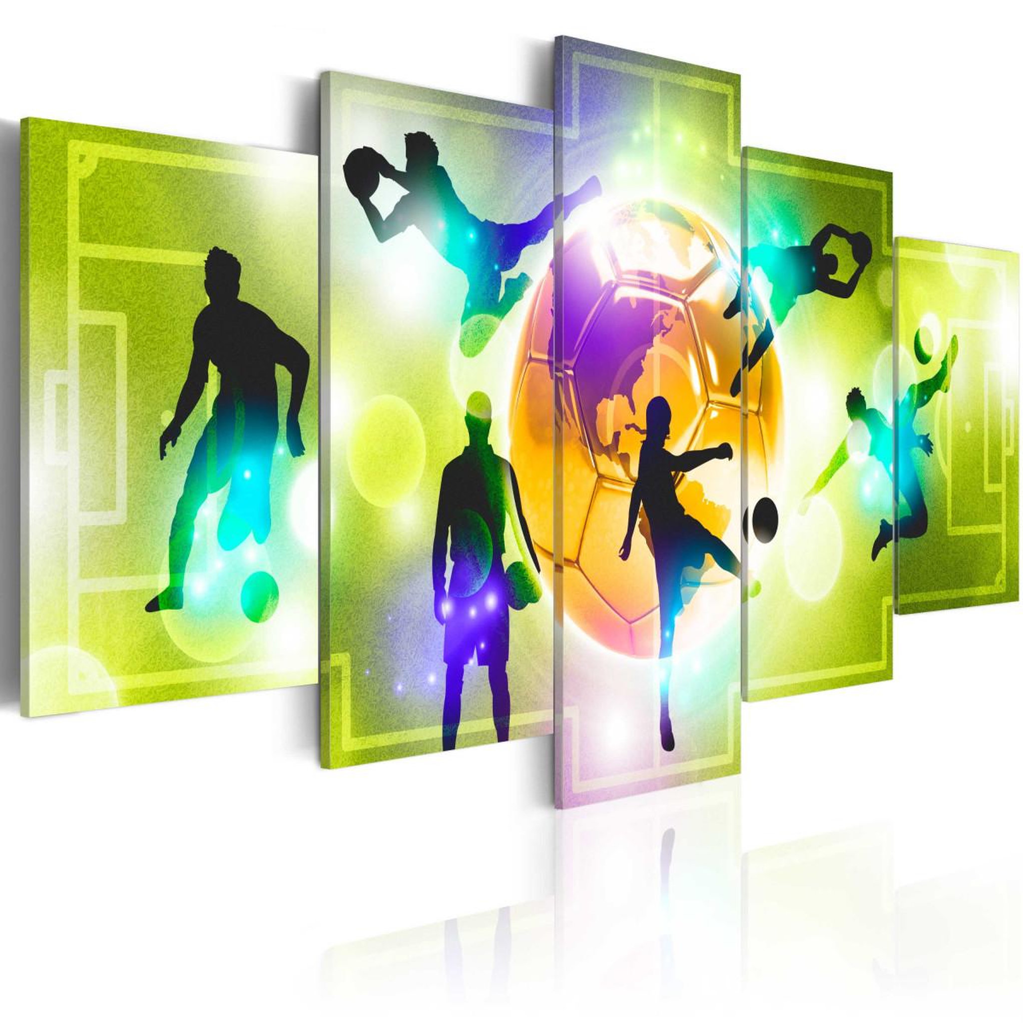 Paris Prix Tableau imprimé  energy of the game. Coloris disponibles : Multicolore
