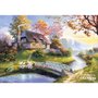 Castorland Puzzle 1500 pièces - Cottage enchanteur