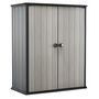 Voir la diapositive 4 : KETER Armoire de jardin HIGH STORE 1400L, hauteur 170cm aspect bois