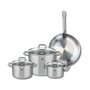 Voir la diapositive 1 : ELO Set de 1 Poêle de cuisson 32 cm et 3 faitouts 16, 20 et 26 cm Elo Profi Citrin