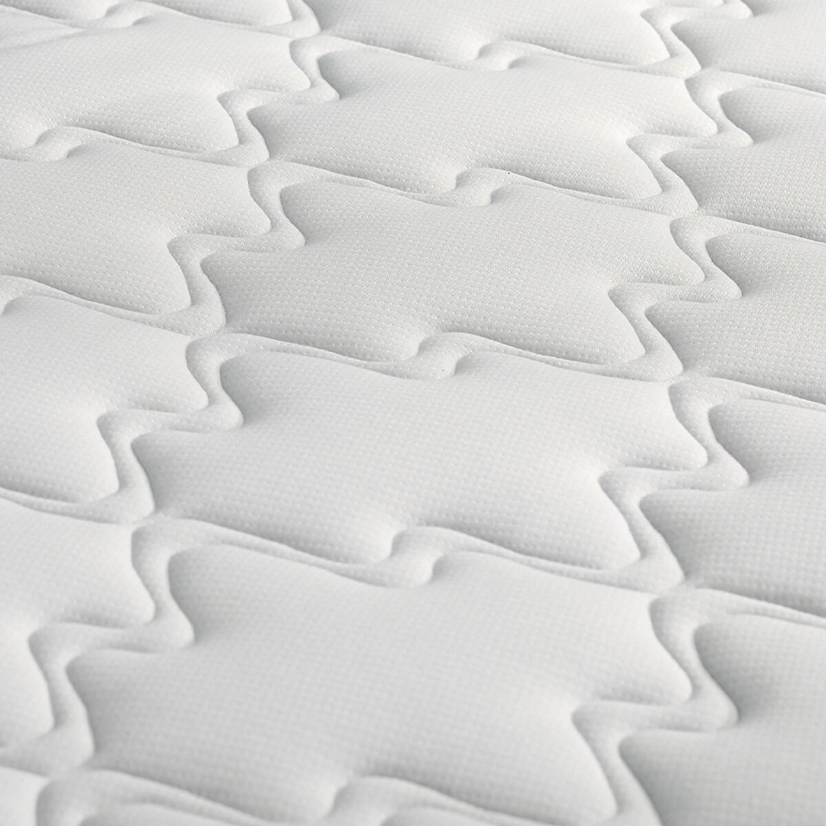 IDLITERIE Ensemble relaxation 100% latex 5 zones + sommier latte & Plot au niveau lombaire 2x90 x 200