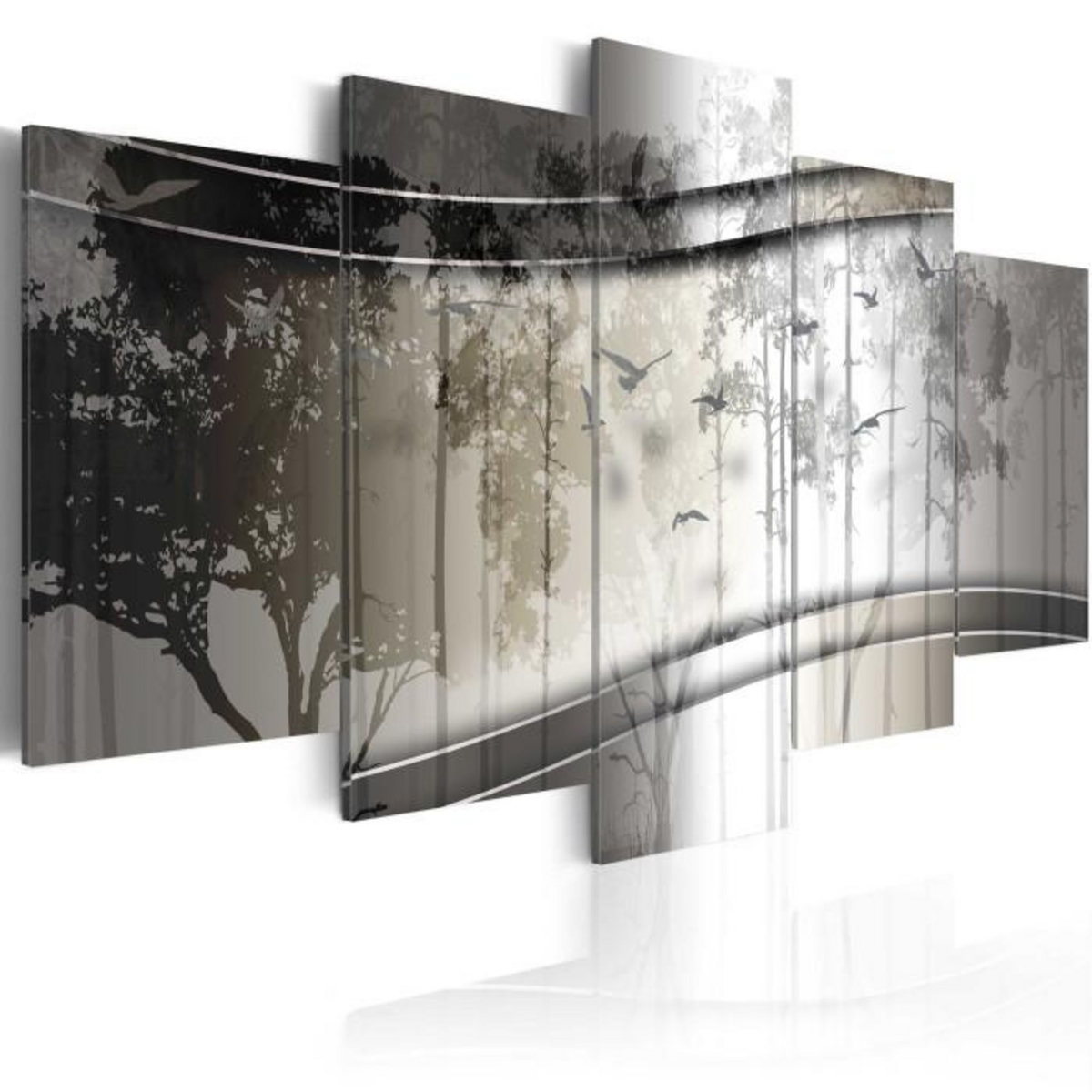 Paris Prix Tableau Imprimé  Dark Backwods