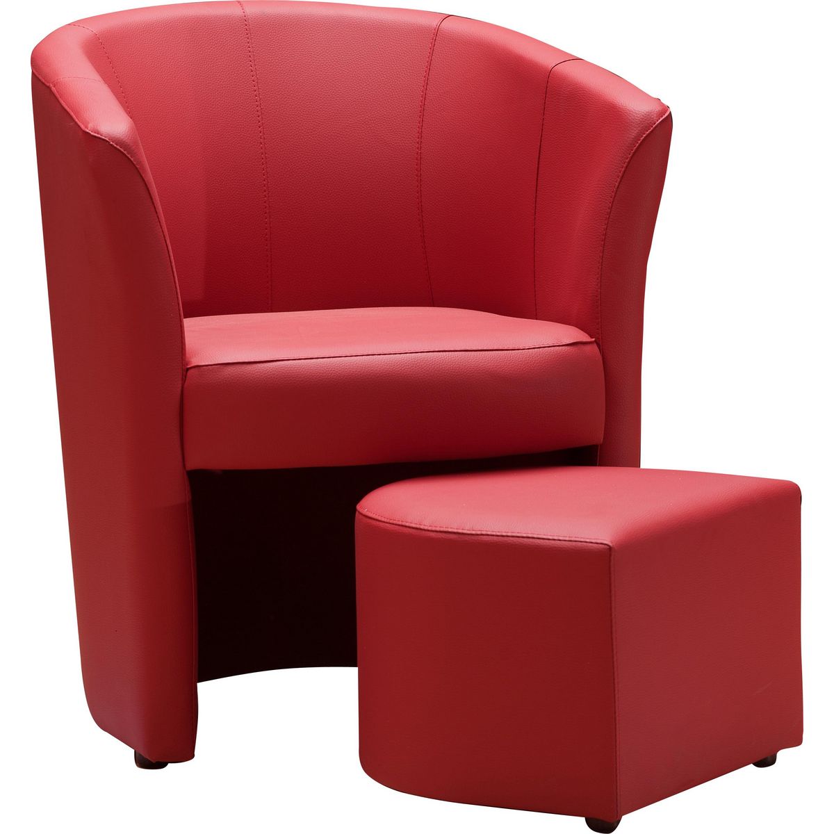 Fauteuil cabriolet + Pouf ROMA