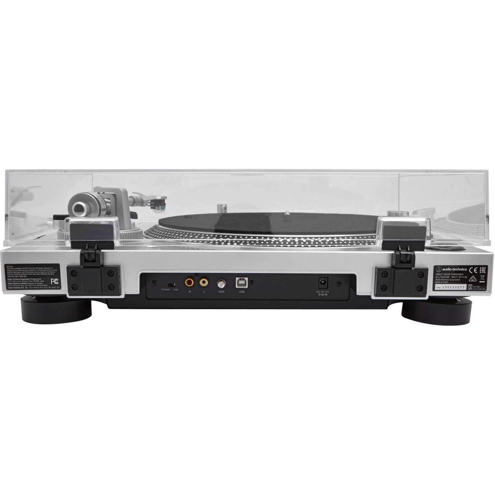Voir la diapositive 4 : Audio-technica Platine vinyle AT-LP120XUSBSV