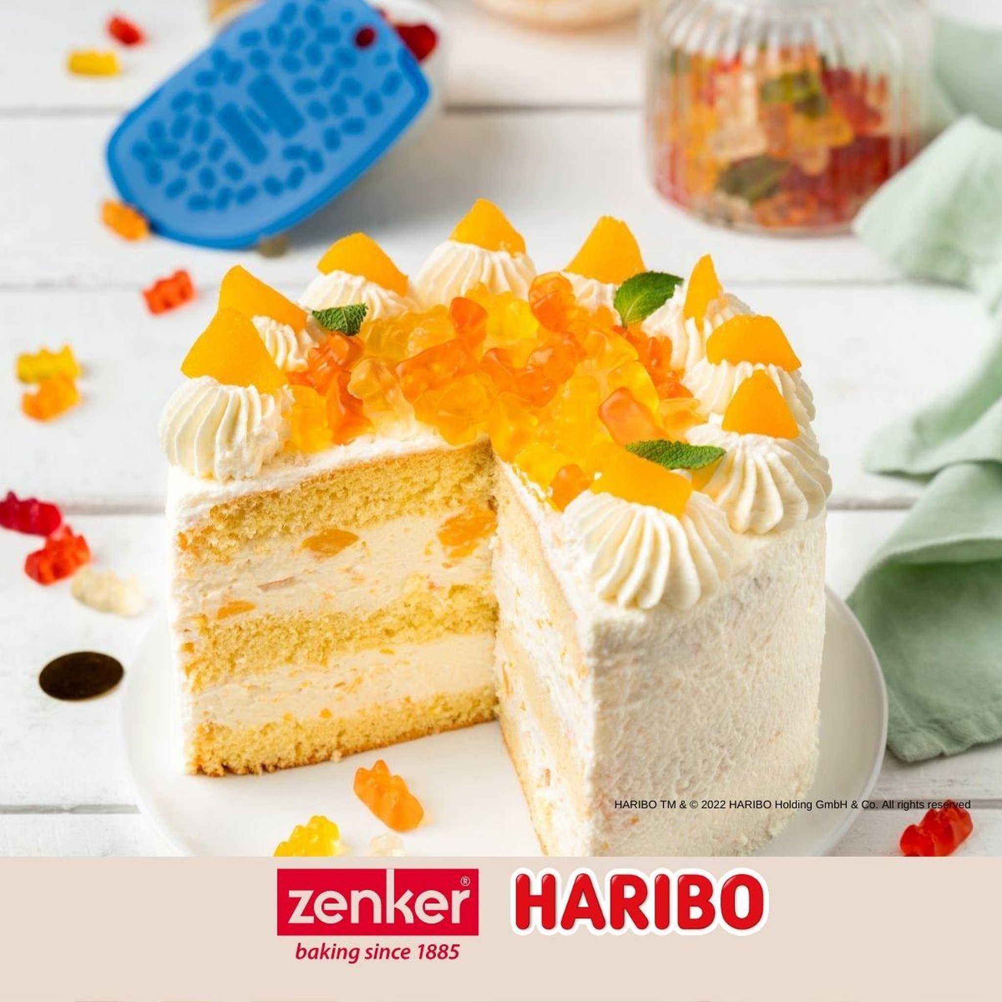 Voir la diapositive 2 : ZENKER Corne de boulanger en plastique Zenker Haribo