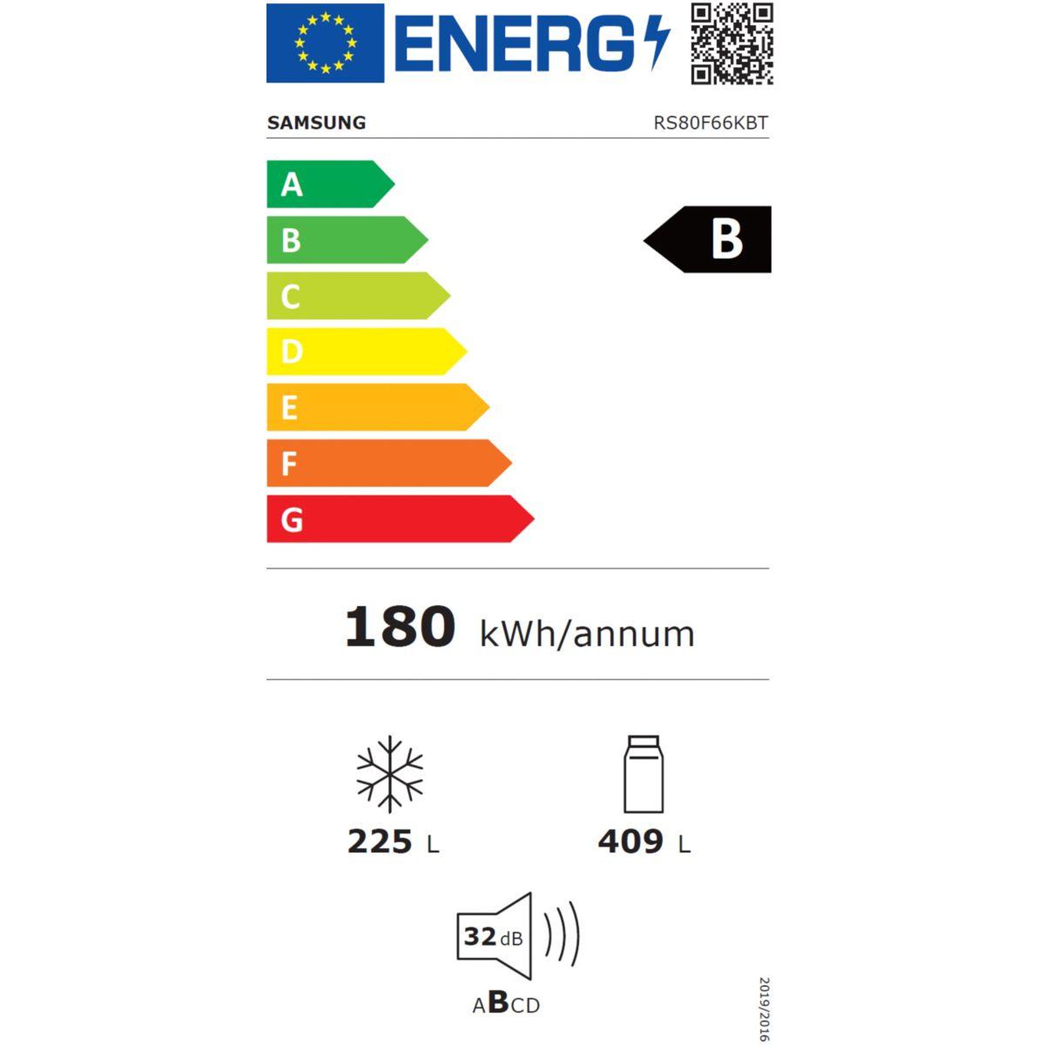 Voir la diapositive 6 : Samsung Réfrigérateur américain rs80f66kbt bespoke ai