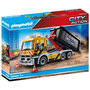 Voir la diapositive 1 : PLAYMOBIL 70444 City action - Camion avec benne et plateforme