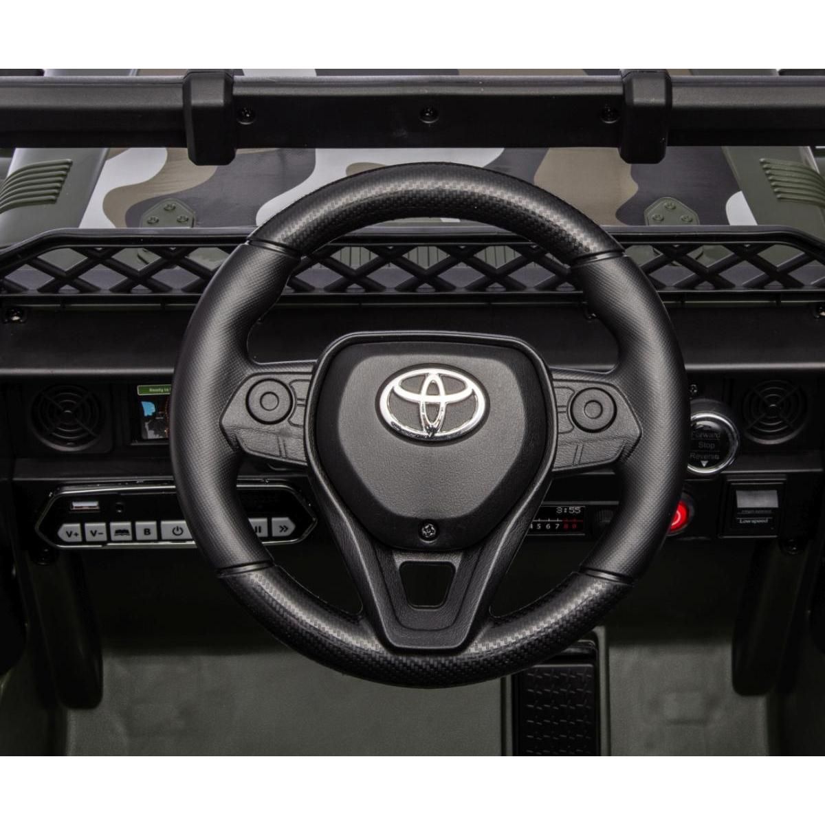 MILLY MALLY Véhiculeride-on Toyota FJ Cruiser army