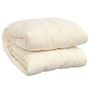 Voir la diapositive 2 : VIDAXL Couverture lestee Creme clair 120x180 cm 5 kg Tissu