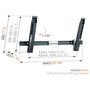 Voir la diapositive 5 : Vogel's Support mural pour écran plat Vogel s THIN 515 INCLINABLE EXTRA PLAT POUR TELEVISION DE 40 A 65