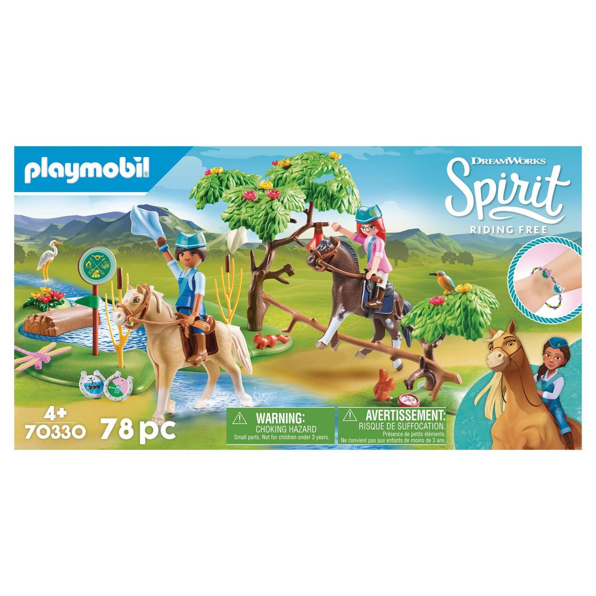 PLAYMOBIL 70330 - Spirit -  Mare avec végétation