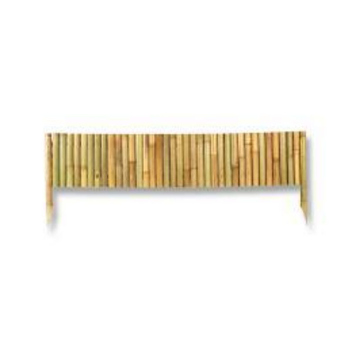 Nortene Bordure flexible en bambou BAMBOO BORDER - Hauteur utile 20 cm