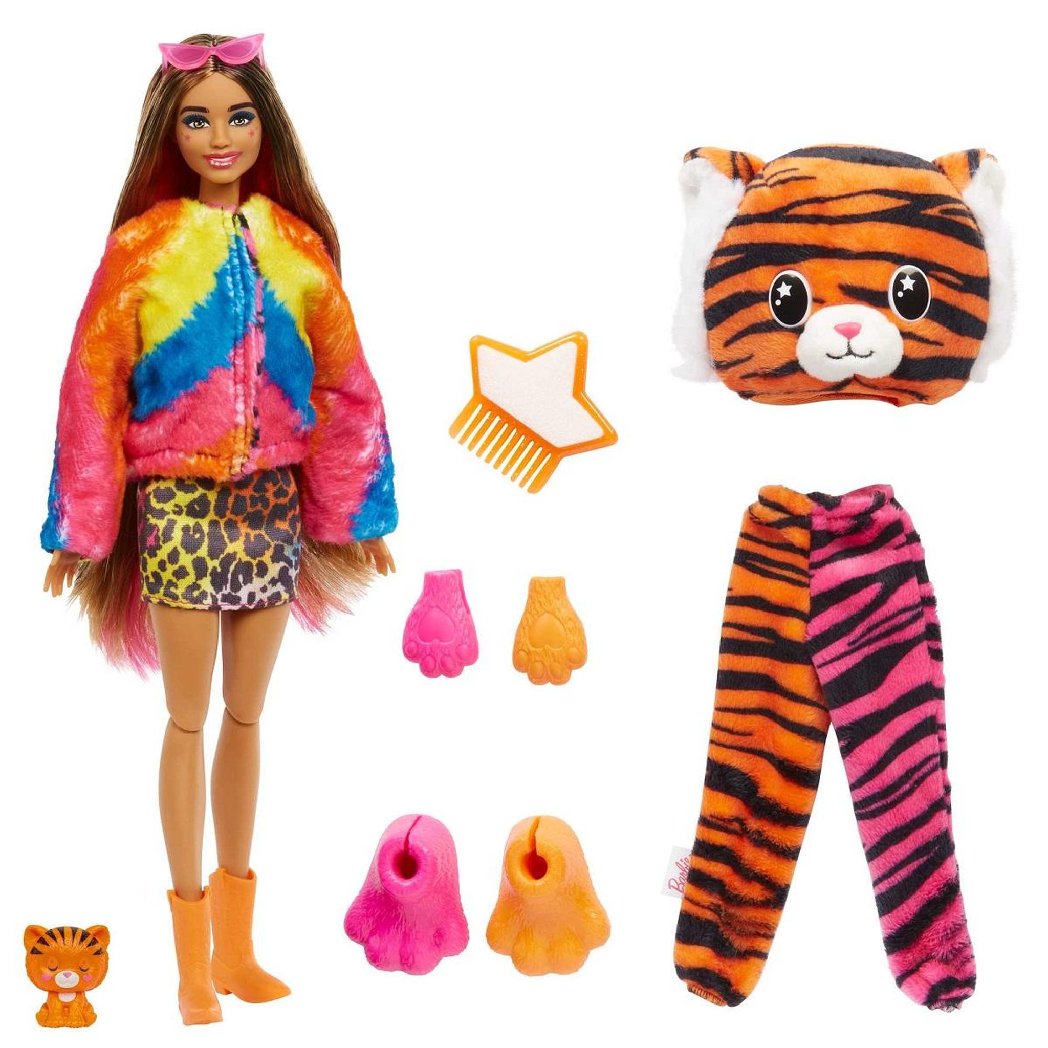 Voir la diapositive 3 : BARBIE Poupée Barbie Cutie Reveal Tigre