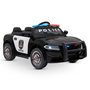 Voir la diapositive 1 : PLAY4FUN Voiture de police électrique 2x 30W - marche AV/AR, Gyrophares et Mégaphone