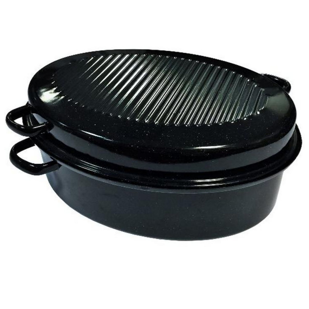 Kochstar Daubière en acier émaillé 34cm noir - k32711034