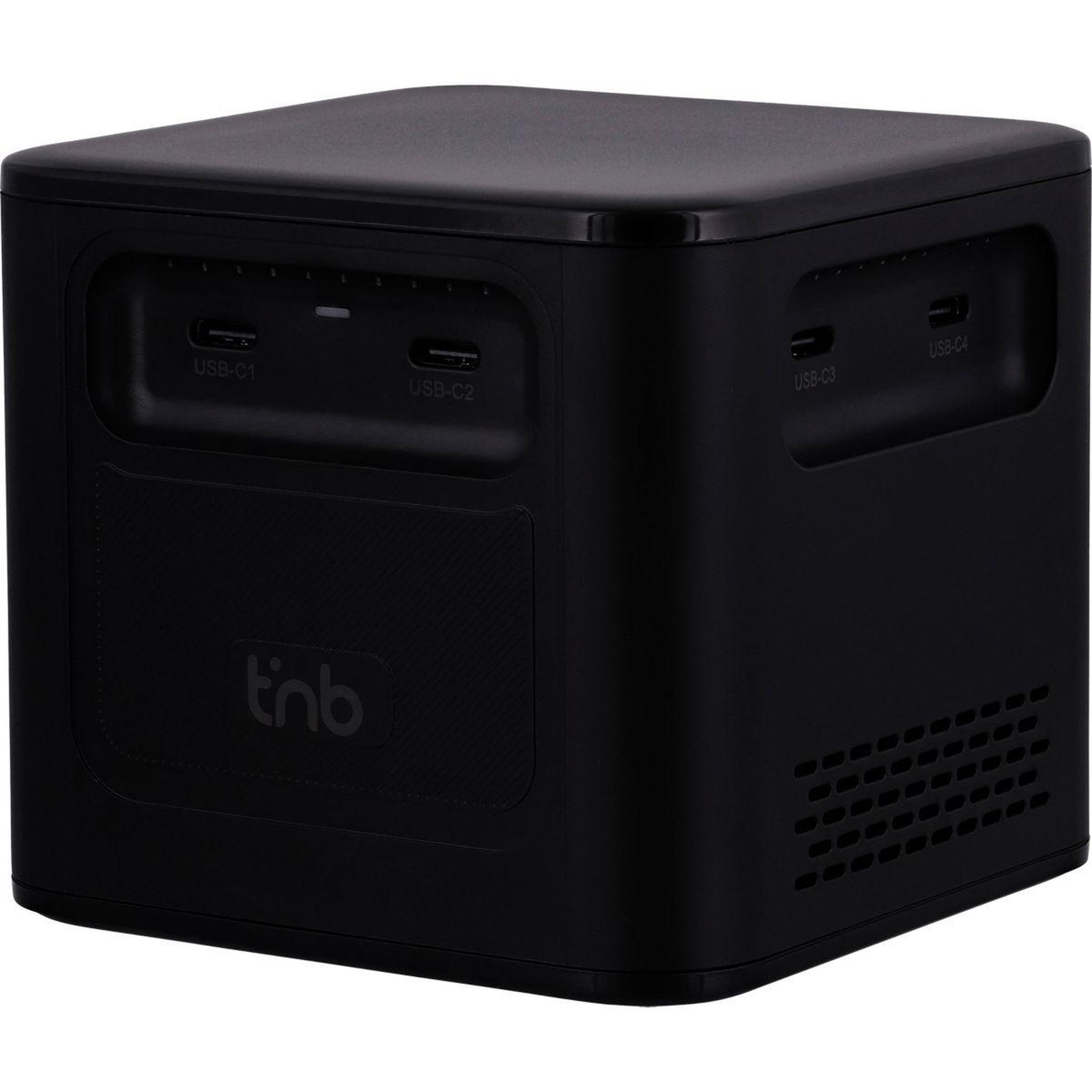 Voir la diapositive 4 : TNB Chargeur pour tablette 380w 2 usb-a 6 usb-c noir