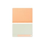 Samsung Housse Tablette Samsung Smart Book Cover pour Galaxy Tab S9 Tab S9FE Orange