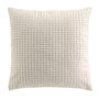 Voir la diapositive 1 : Paris Prix Coussin Déco en Velours Relief  Swing  45x45cm Naturel