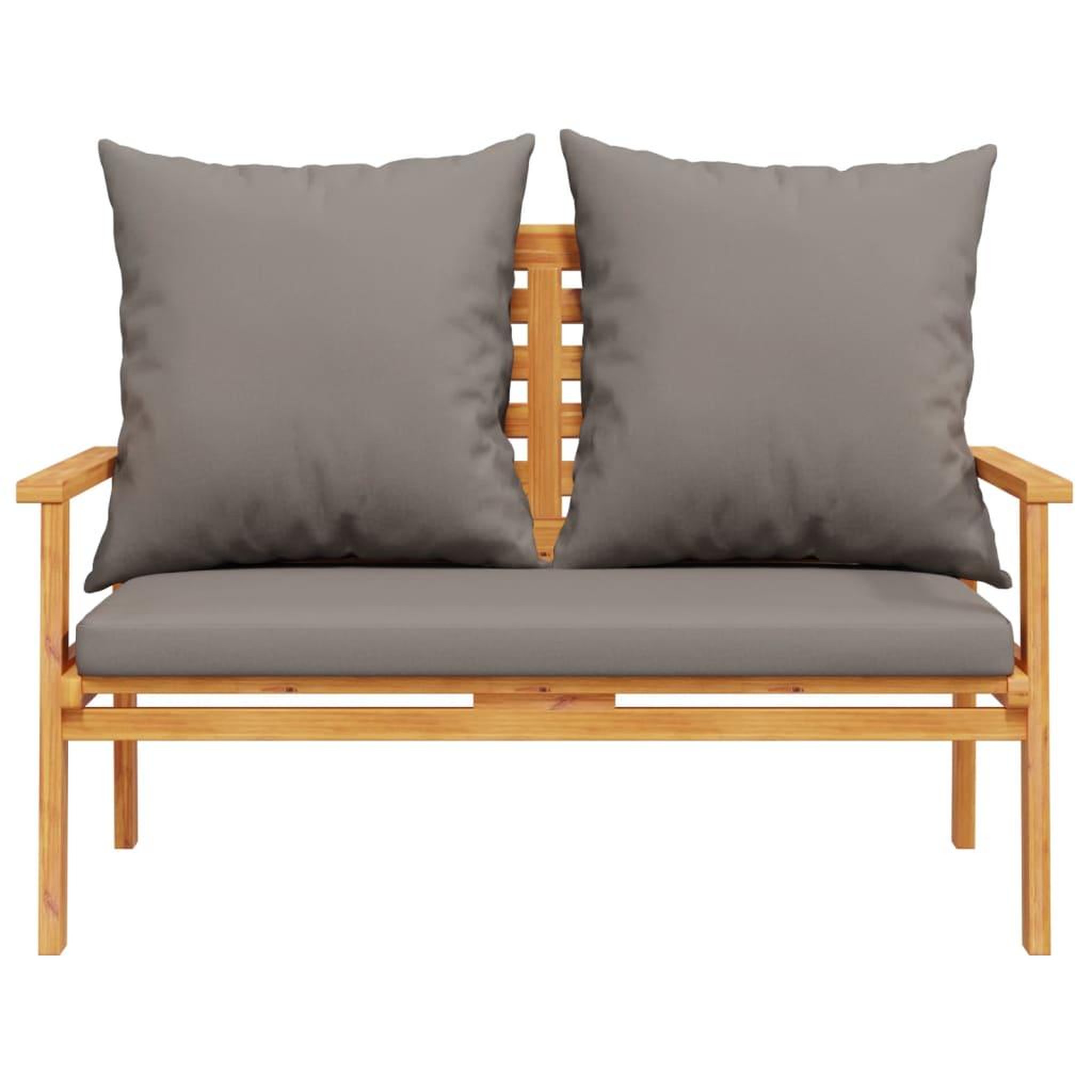 Voir la diapositive 4 : VIDAXL Ensemble de jardin avec coussin bois massif acacia