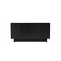 Voir la diapositive 2 : Paris Prix Buffet Design 4 Portes  Tyreso  160cm Noir
