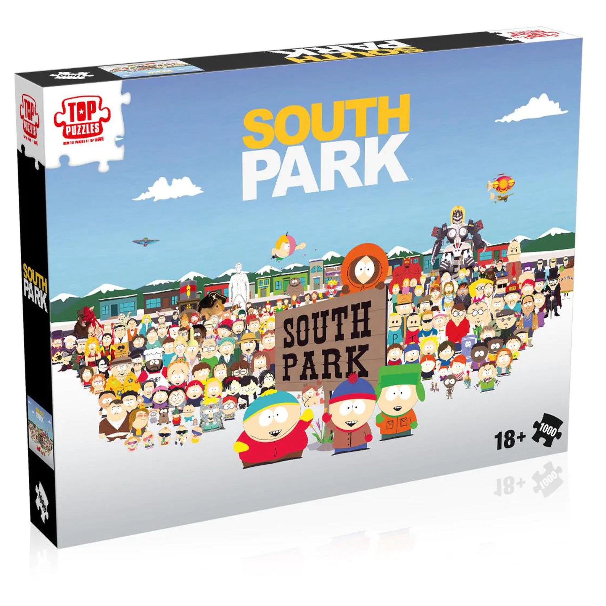 Voir la diapositive 1 :  WINNING MOVES Puzzle 1000 pièces South Park