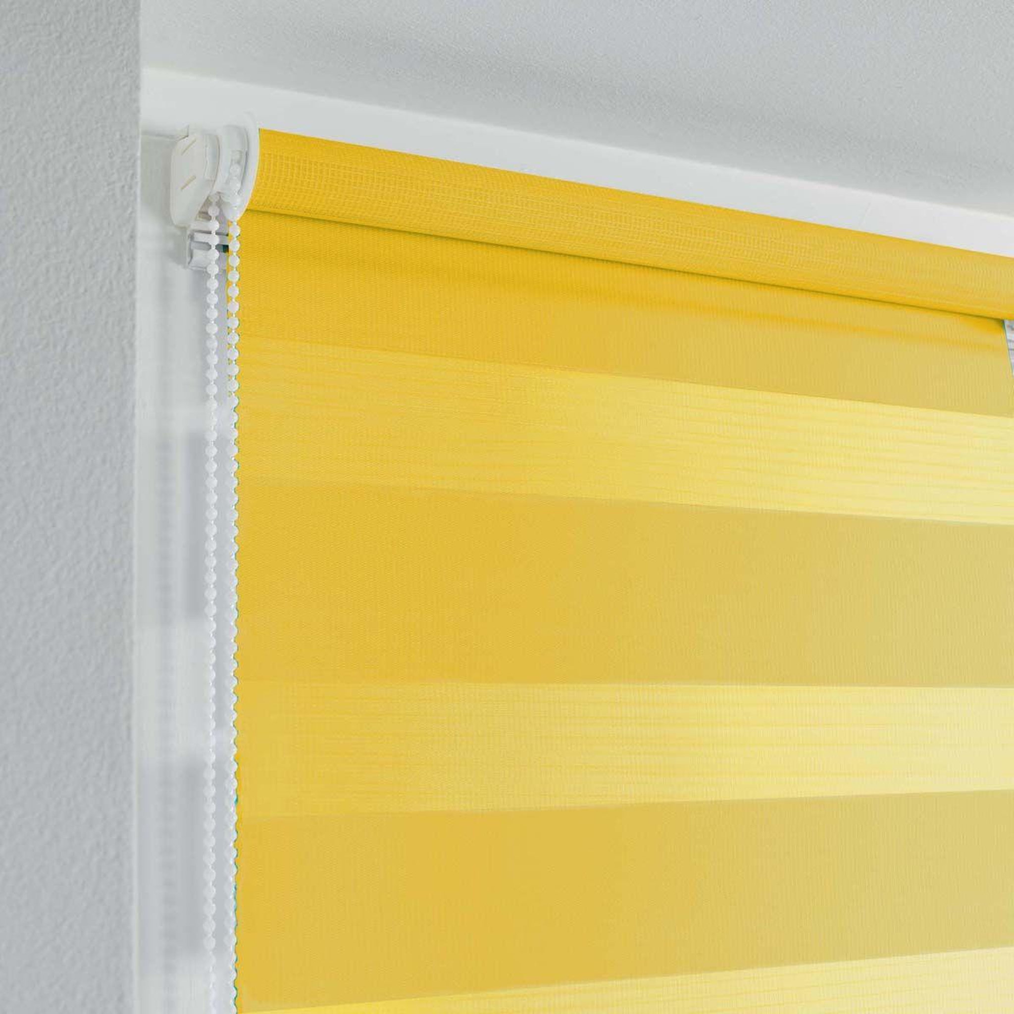 Voir la diapositive 2 : Douceur d'Intérieur Store enrouleur jour nuit  daynight  120x180cm jaune
