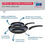 Voir la diapositive 4 : ELO Ensemble de 2 Poêles de cuisson 24 et 32 cm et 1 faitout 14 cm Elo Prima Brillant