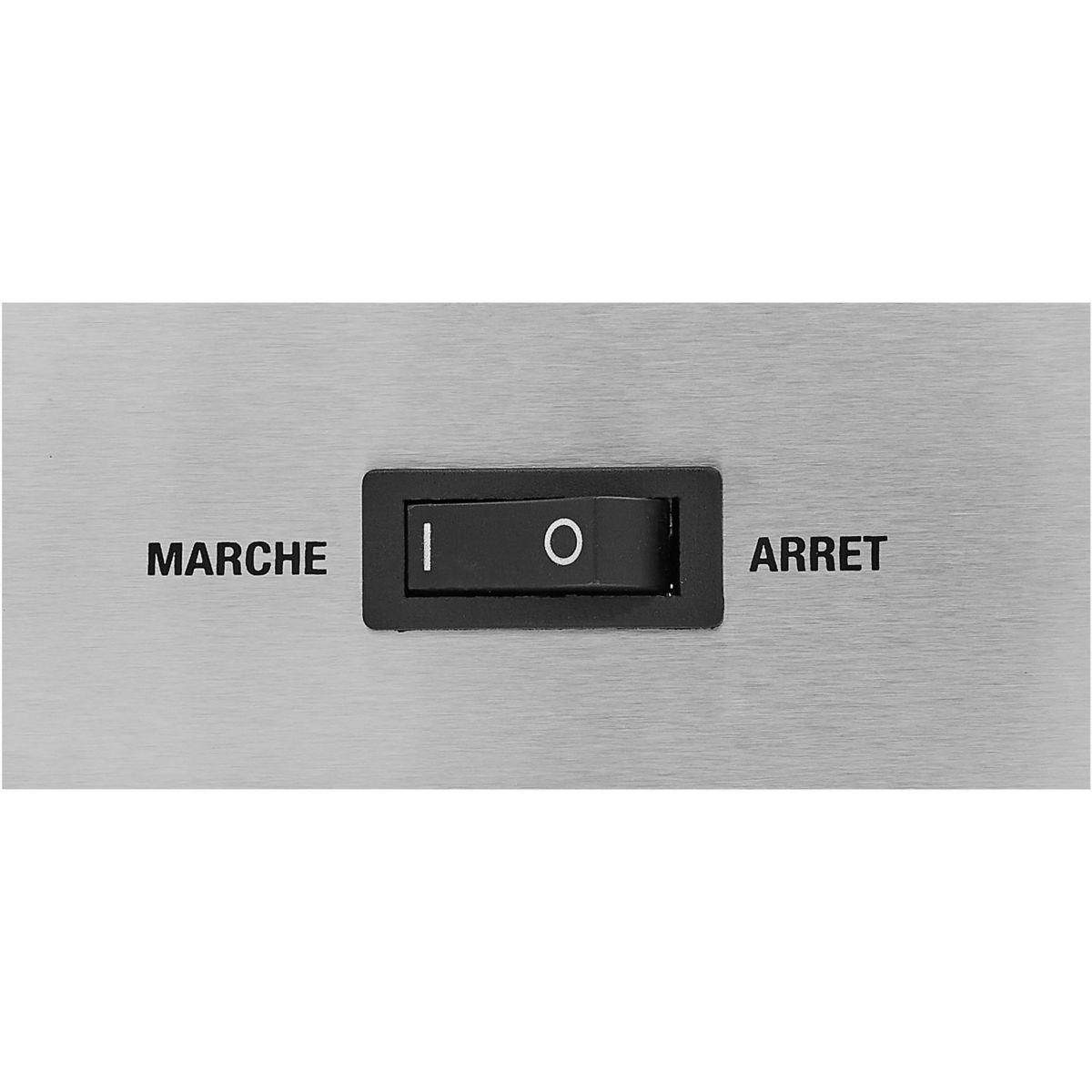 Riviera & Bar Plancha électrique QPL 650 noir gris à poser, 50x30 cm