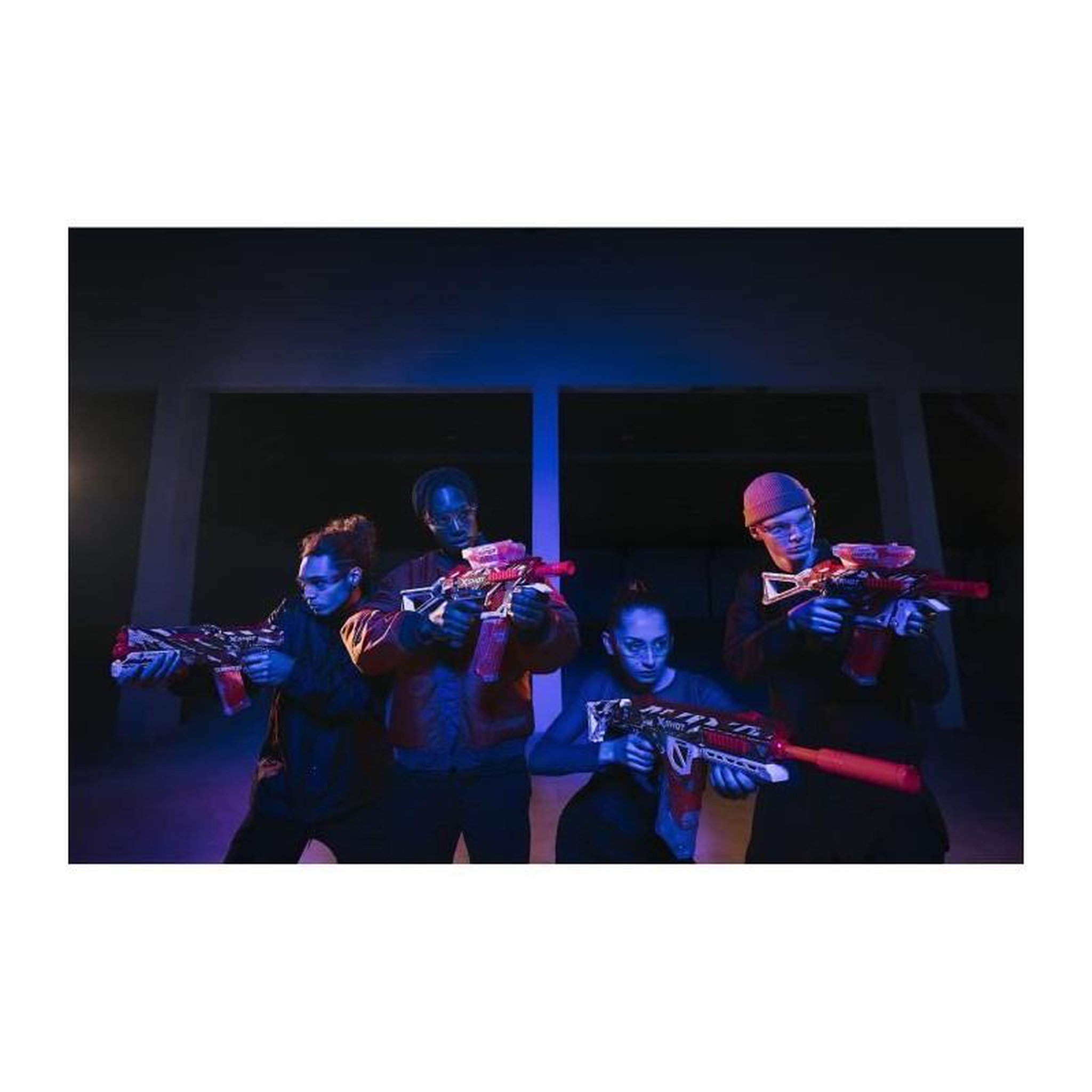 Voir la diapositive 5 : ZURU Blaster Hyper Gel - ZURU - X-SHOT Medium Trace Fire - Automatique et semi-automatique - 2500 pastilles - Portée 51 m/sec