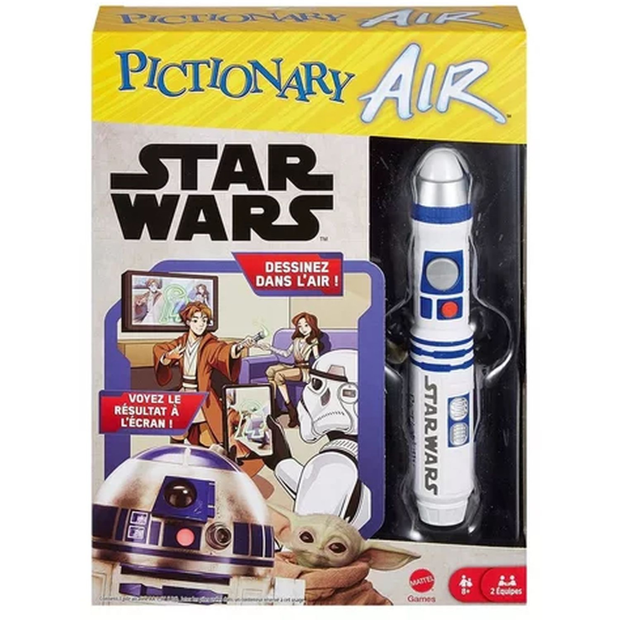 MATTEL Jeu Pictionary Air Star Wars