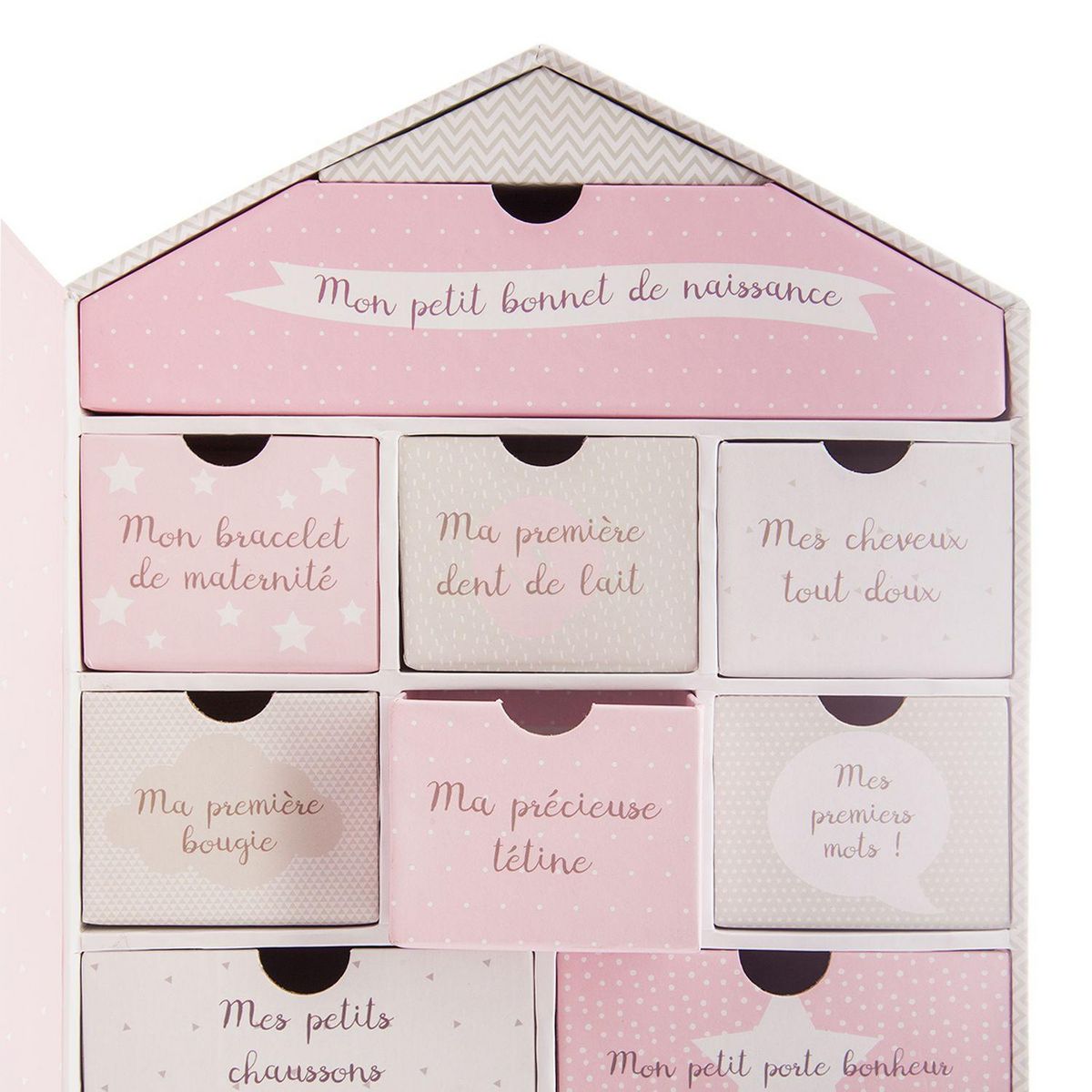 Atmosphera Kids Coffret de naissance Maison - 21 x 30 cm