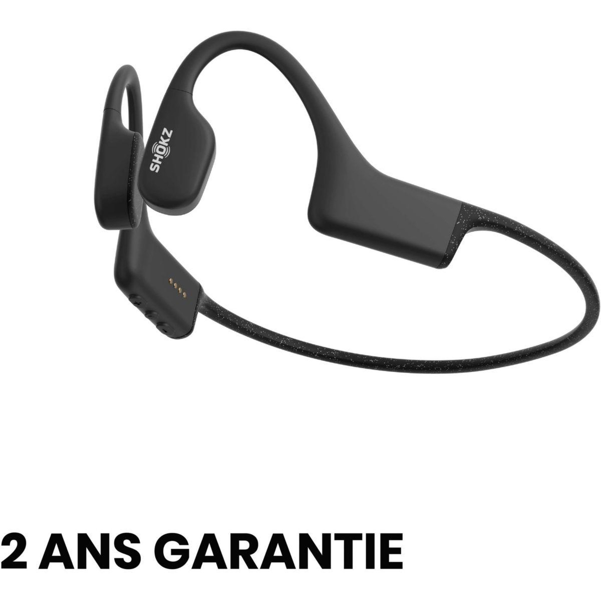 Voir la diapositive 3 : SHOKZ Casque OpenSwim Noir