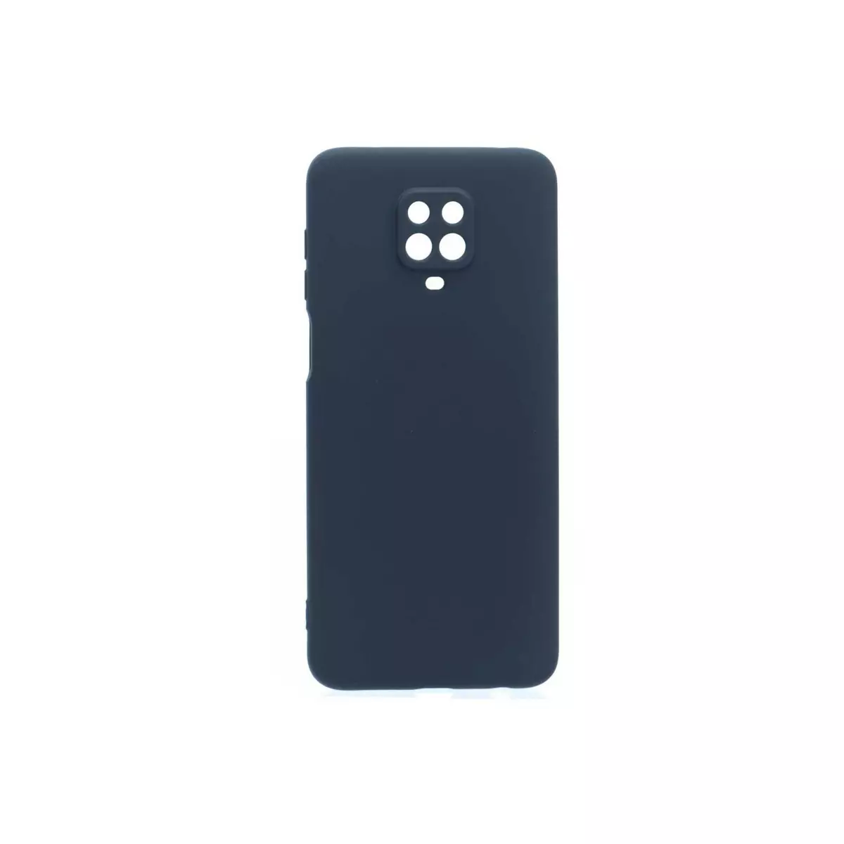 amahousse Coque souple noire pour Xiaomi Redmi Note 9S/ 9 Pro incassable toucher doux