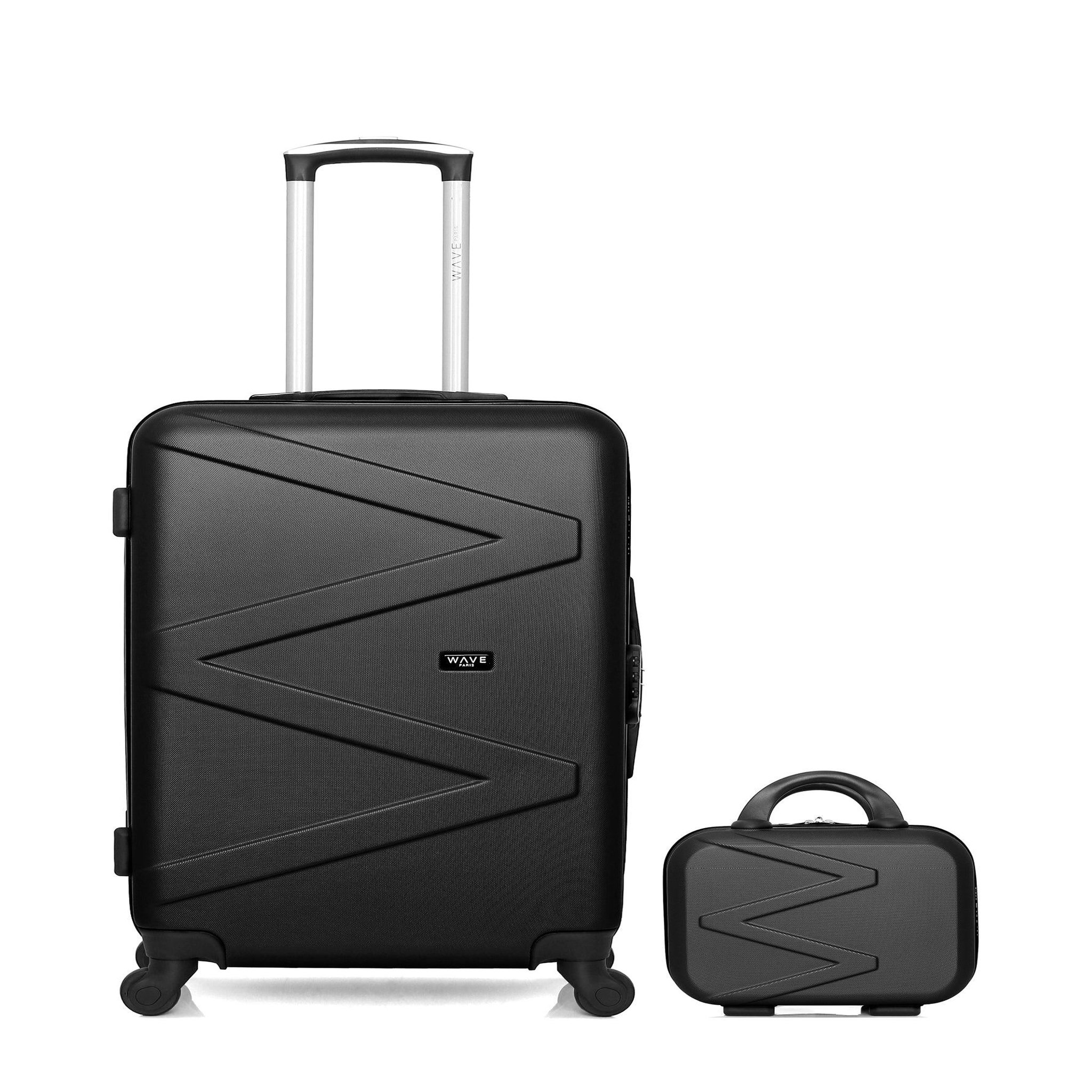 WAVE PARIS WAVE PARIS - Lot de 2 - Valises Grand Format et Vanity AMAZONE