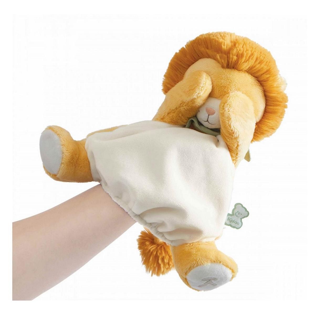 Kaloo Nougat le lion marionnette