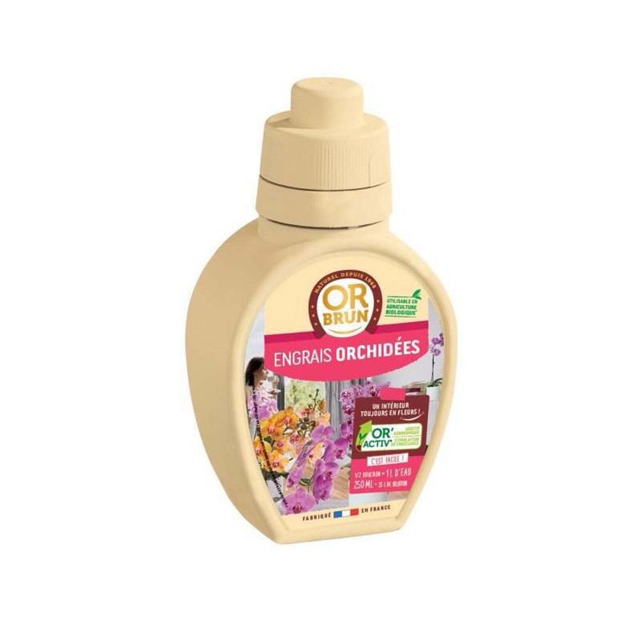 OR BRUN OR BRUN Engrais orchidees 250 ml